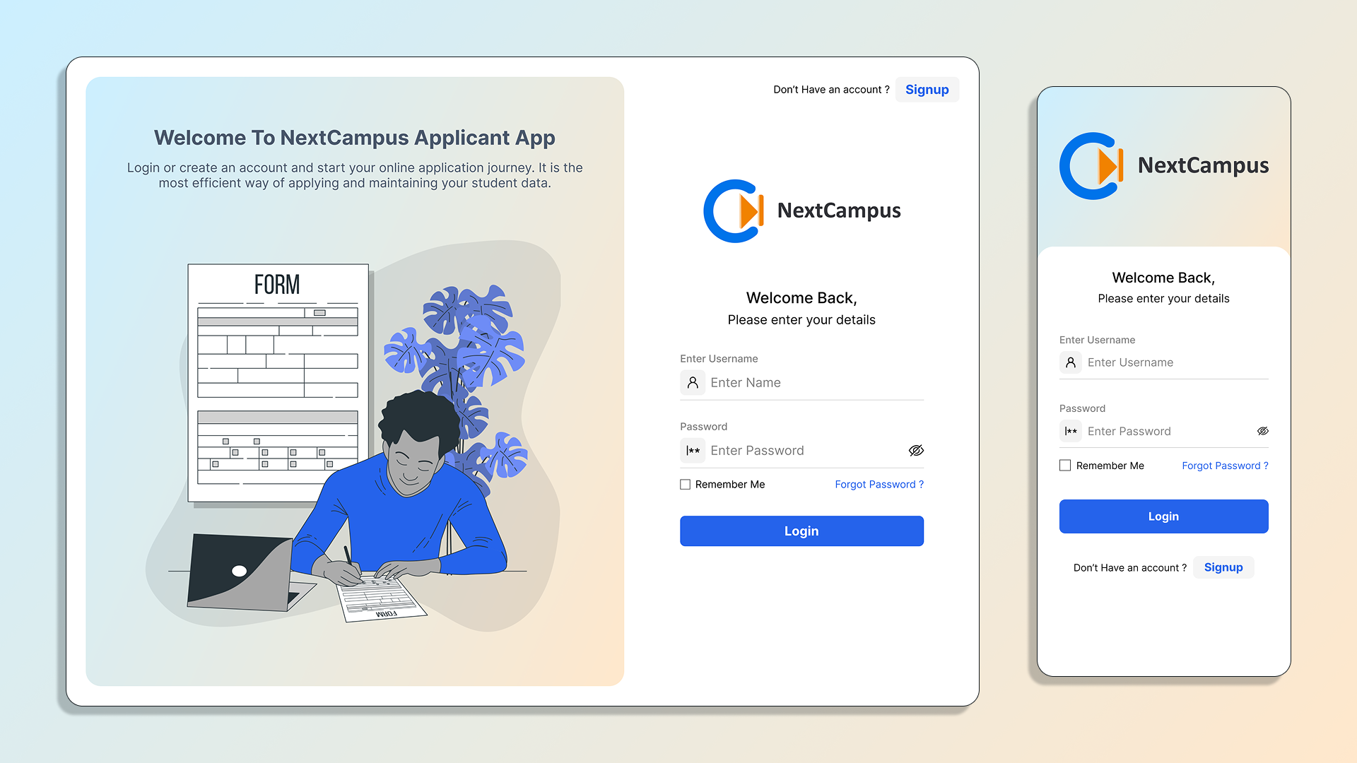Applicant Login