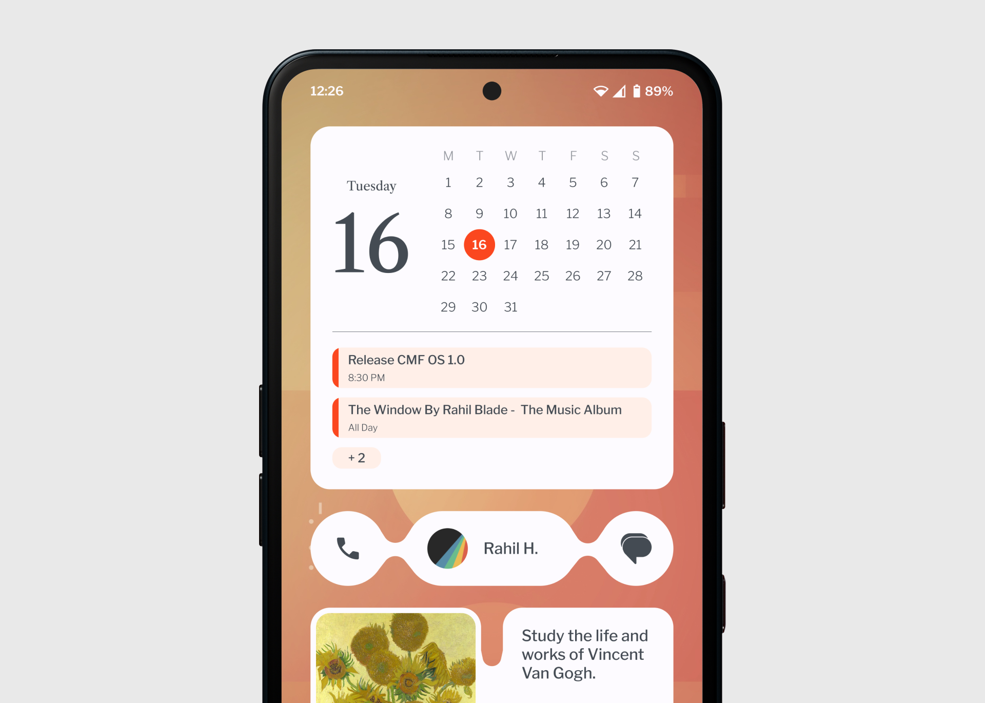 Home Screen 2