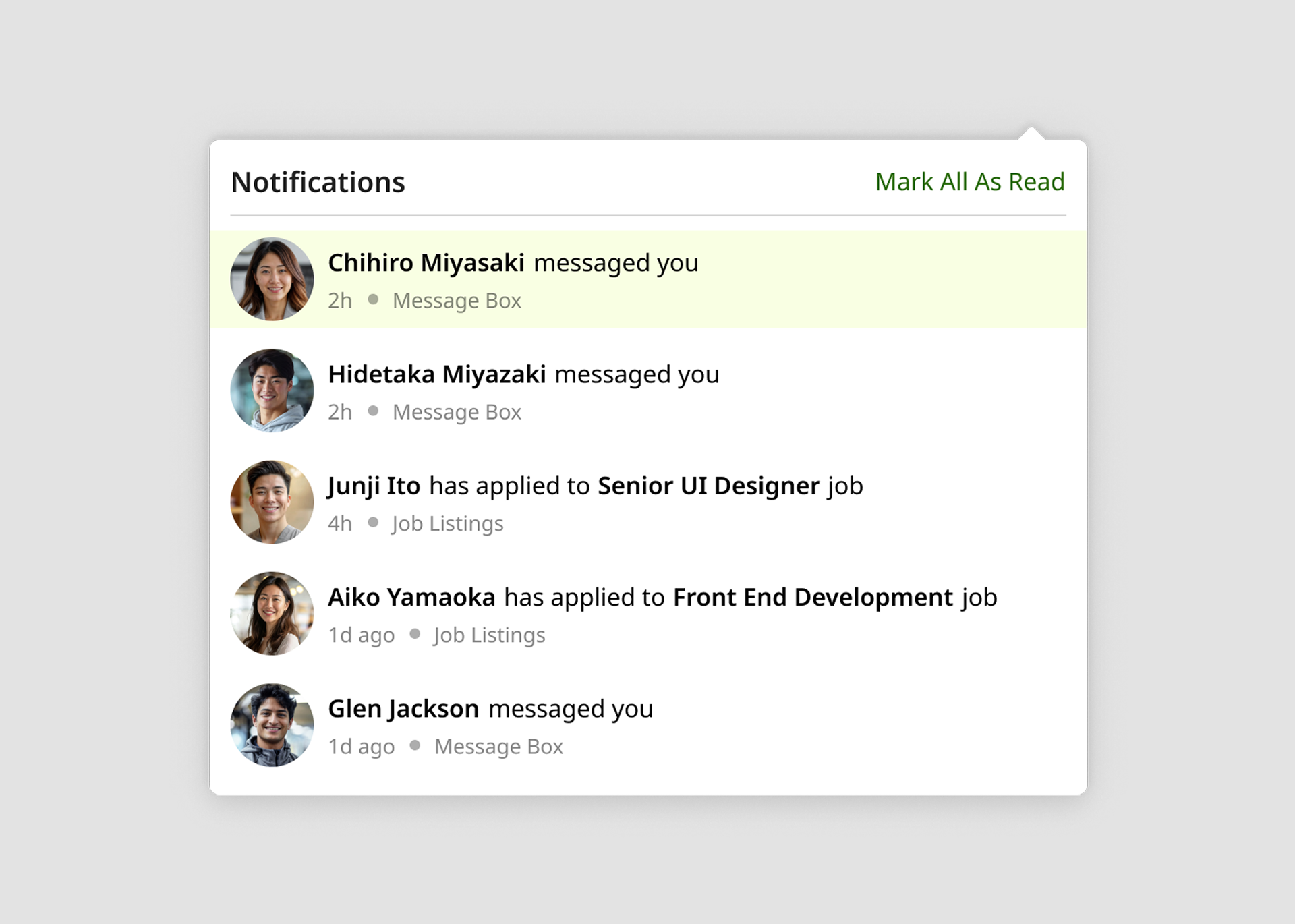 Notifications